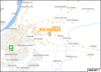 map of Anchorage