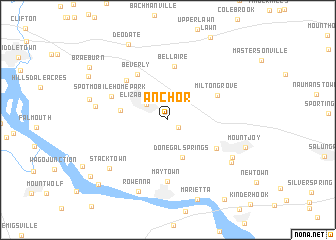 map of Anchor