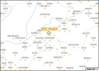 map of Anchuan