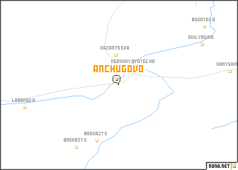 map of Anchugovo