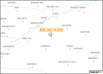 map of Anchutkino