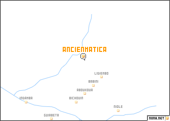 map of Ancien Matica