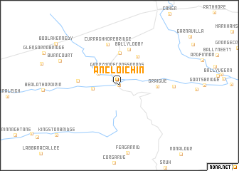 map of An Cloichín