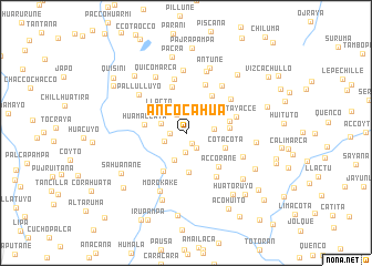 map of Ancocahua