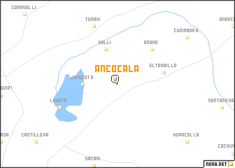 map of Ancocala