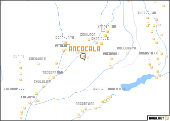 map of Ancocala