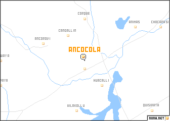 map of Ancocola