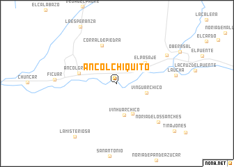 map of Ancol Chiquito