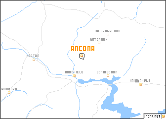 map of Ancona