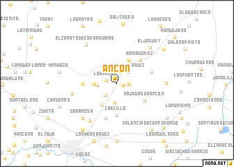 map of Ancón