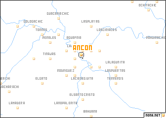 map of Ancón