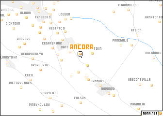 map of Ancora