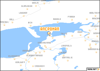 map of An Cromán