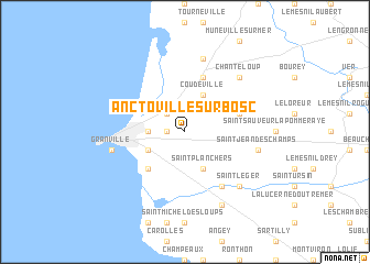 map of Anctoville-sur-Bosc