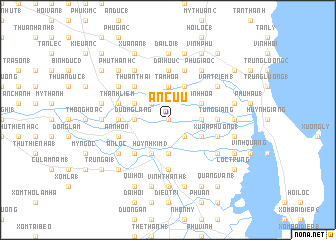 map of An Cửu