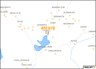 map of Ancuyo