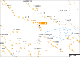 map of Andabaci