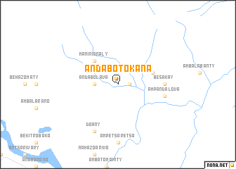 map of Andabotokana