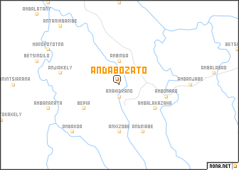 map of Andabozato