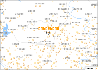 map of Andae-dong