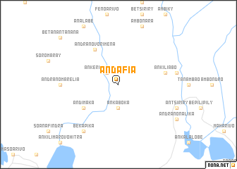 map of Andafia