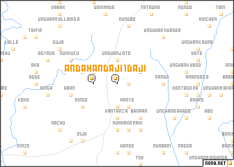 map of Andahan Daji