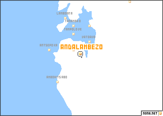 map of Andalambezo