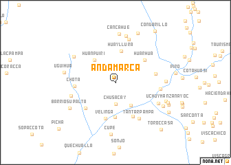 map of Andamarca