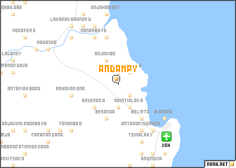 map of Andampy