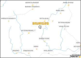 map of Andangiro