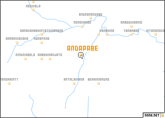 map of Andapabe