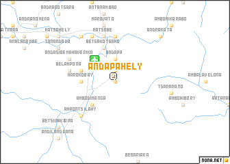map of Andapahely
