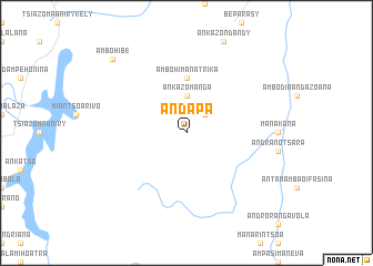 map of Andapa