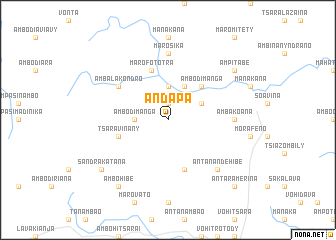 map of Andapa