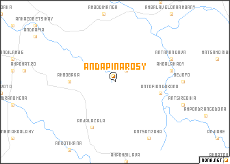 map of Andapinarosy