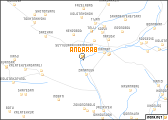 map of Andar Āb