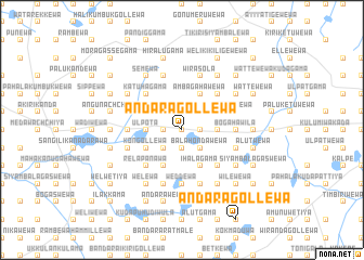 map of Andaragollewa