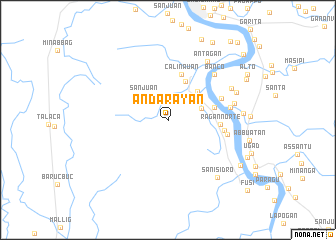 map of Andarayan