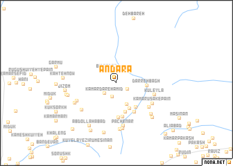 map of Andarā