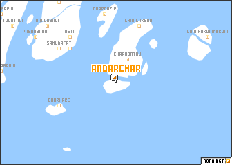 map of Andār Char