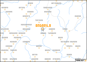 map of Andarila