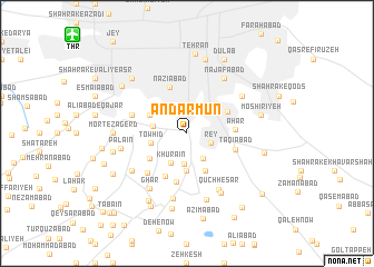 map of Andarmūn