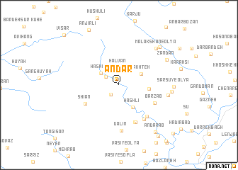 map of Andar