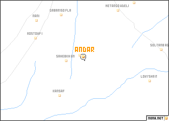 map of Andar