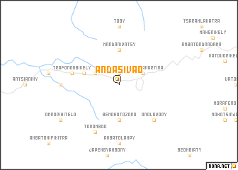 map of Andasivao