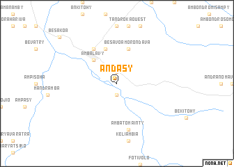 map of Andasy