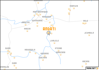 map of Andati