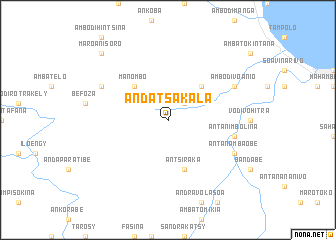 map of Andatsakala