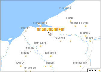 map of Andavadrafia