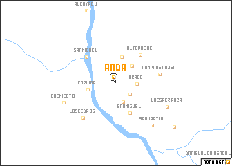 map of Anda